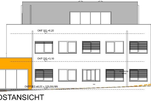 Skizze Süd-Ostansicht