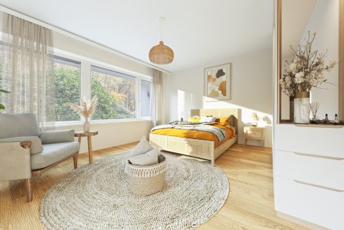 Schlafzimmer (Modernisierungsbeispiel)