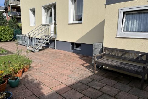 Terrasse der EG-Wohnung