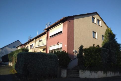Seitenansicht des Gebäudes