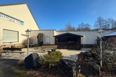 Biergartenbereich