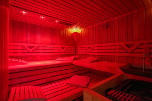 Wellnesbereich im Badezimmer