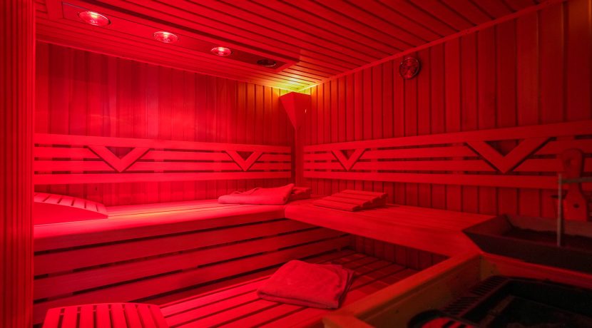 Wellnesbereich im Badezimmer