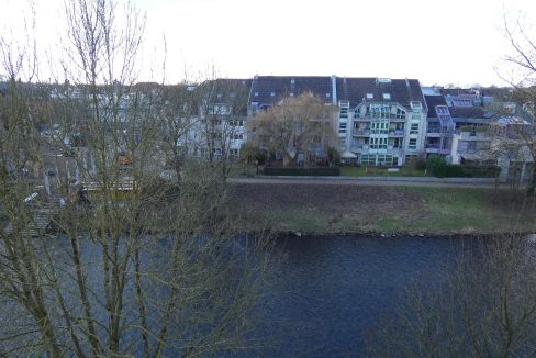 Blick vom Balkon