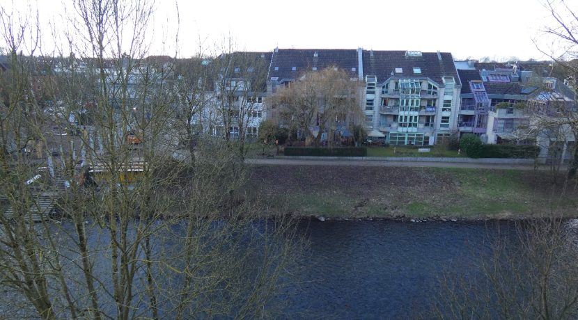 Blick vom Balkon