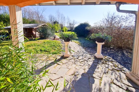 Blick in den Garten