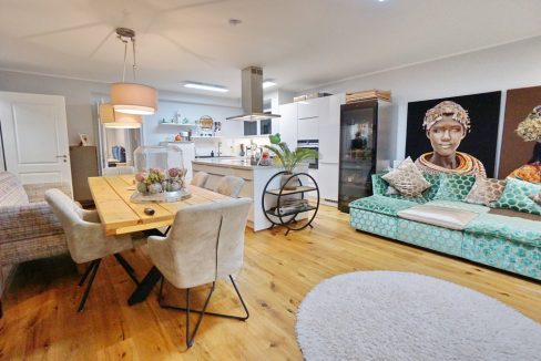offen zum Wohnzimmer