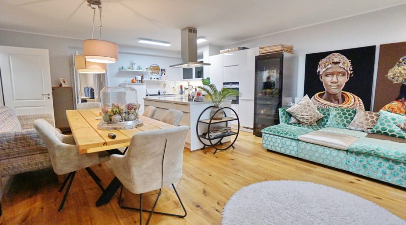 offen zum Wohnzimmer