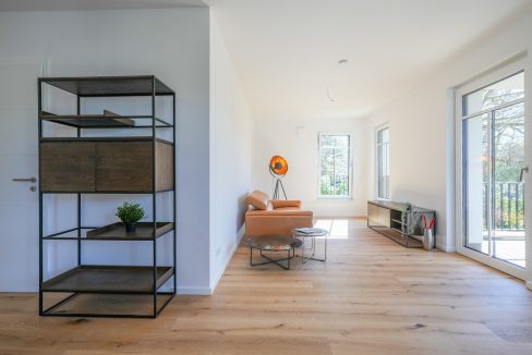 Blick ins Wohnzimmer