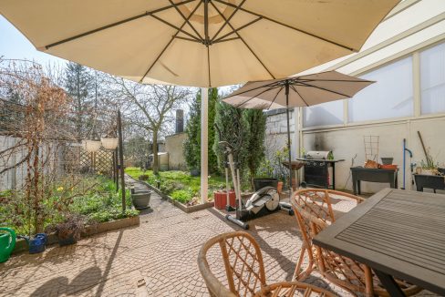 Überdachte Terrasse