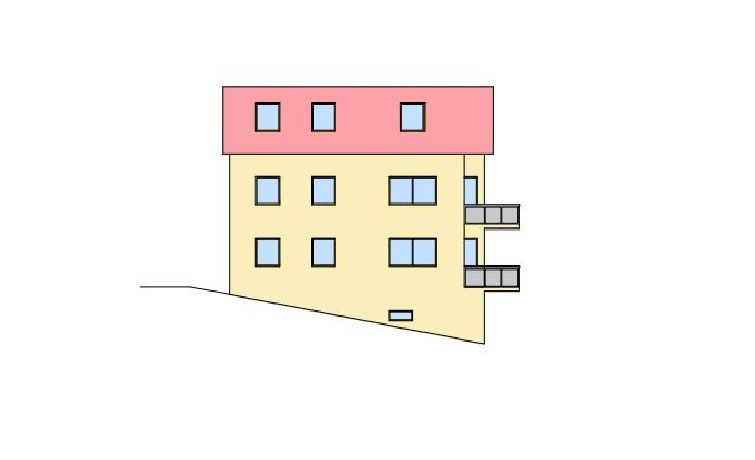 Haustyp 4 Seitenansicht