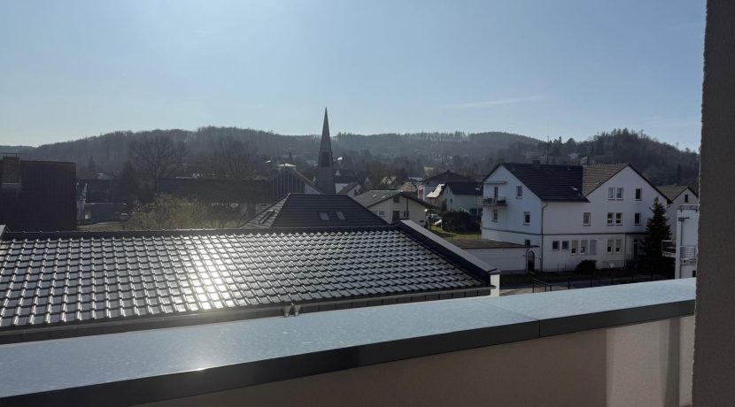 Ausblick Balkon
