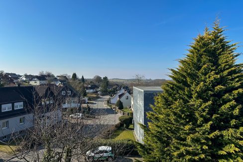 traumhafte Fernsicht vom Balkon