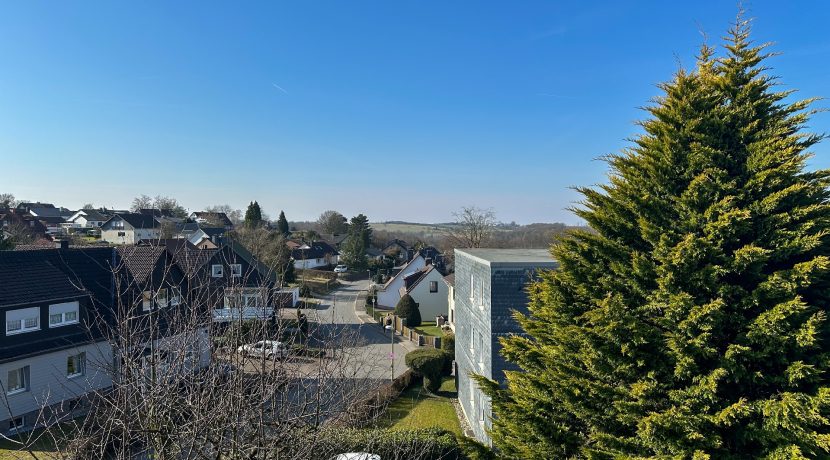 traumhafte Fernsicht vom Balkon