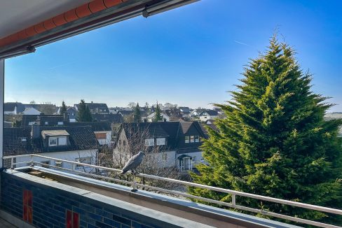 ideal nutzbarer Balkon in Sonnenlage