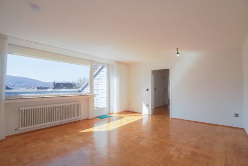 Zugang zur Süd- Loggia