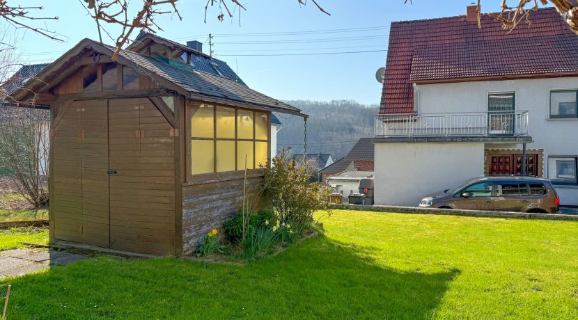 Gartenhaus mit Grillmöglichkeit