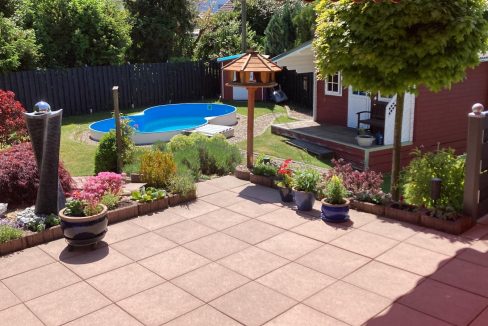 Blick in den Garten