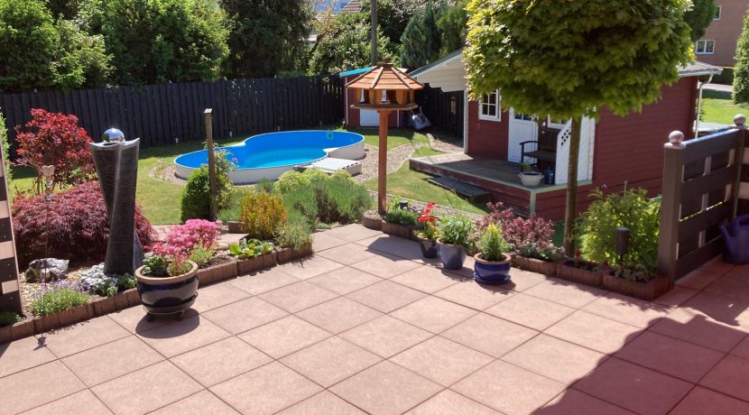 Blick in den Garten