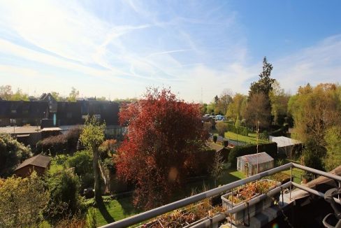 Blick vom Balkon