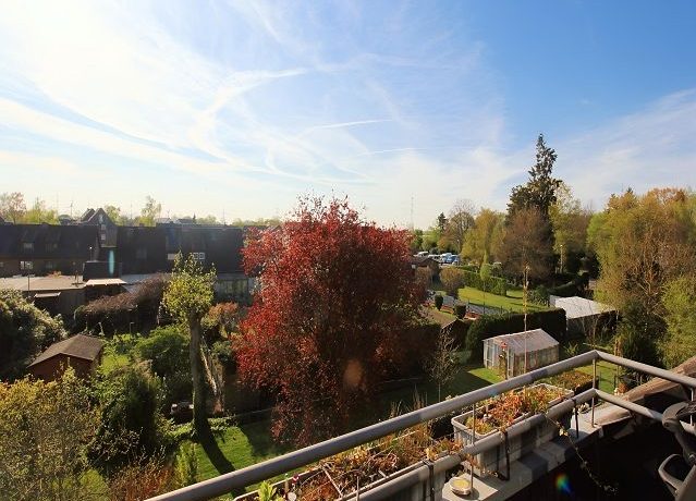 Blick vom Balkon