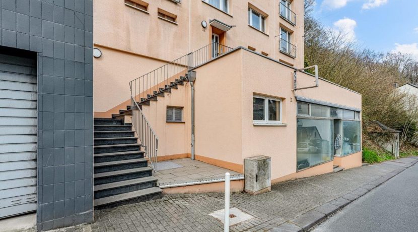 Treppe zum Hauseingang