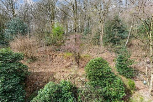 Blick vom Balkon