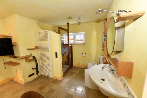 Spa-Bereich im Obergeschoss
