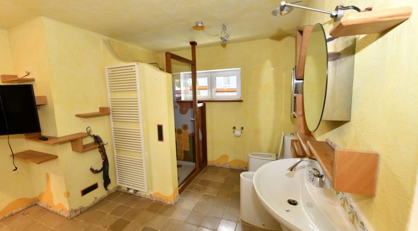 Spa-Bereich im Obergeschoss