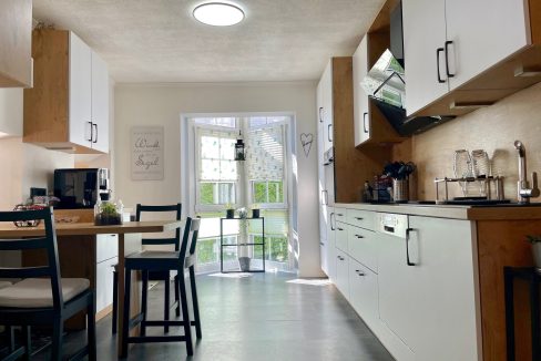 Blick in die Küche (Wohnung I - EG)