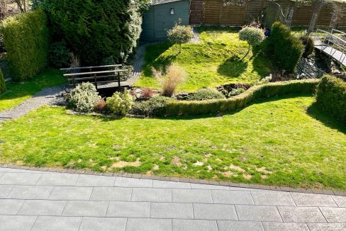 Ausblick in den Garten
