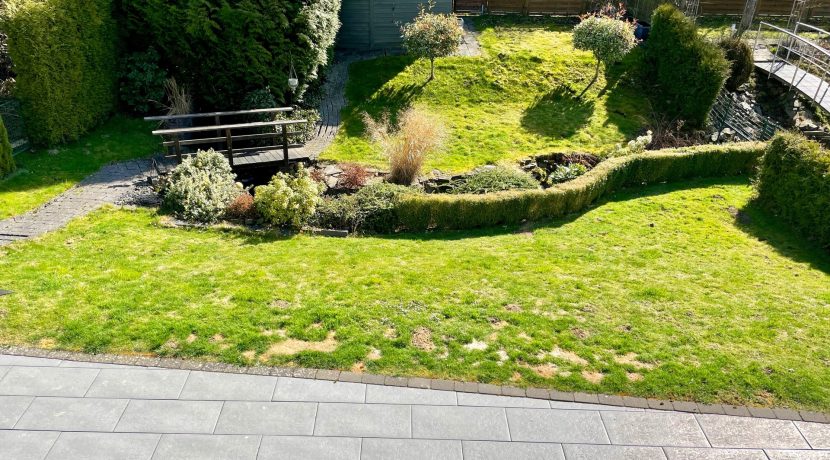 Ausblick in den Garten