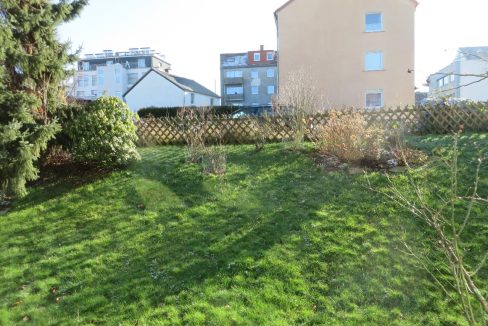 Gemeinschaftsgarten hinter dem Haus