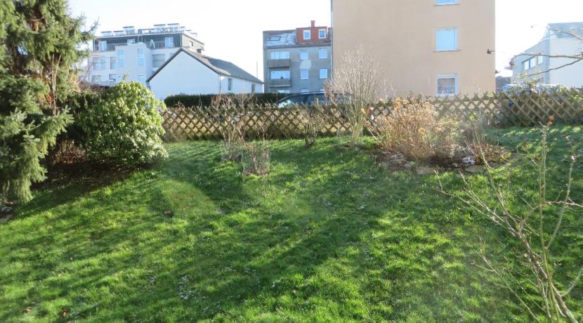 Gemeinschaftsgarten hinter dem Haus