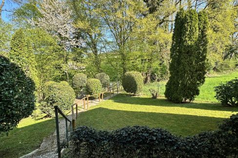 traumhafter Gartenpanorama