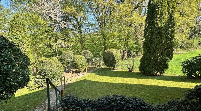 traumhafter Gartenpanorama