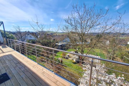 Fernblick vom Balkon