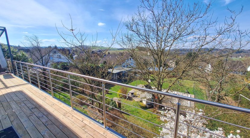Fernblick vom Balkon