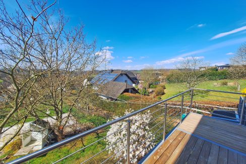 Fernsicht vom Balkon