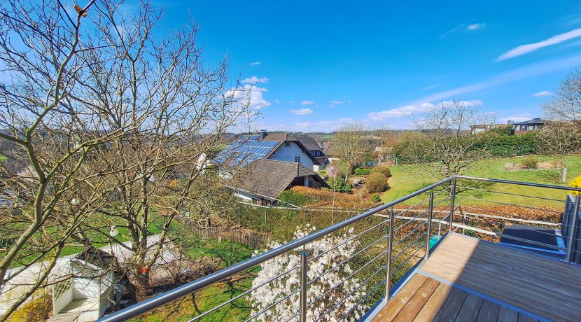Fernsicht vom Balkon