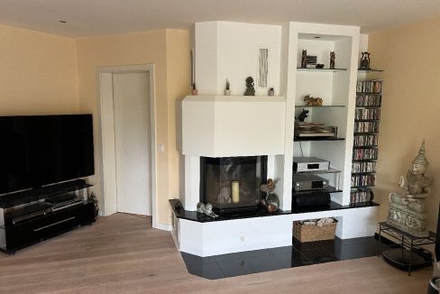 Kamin im Wohnraum