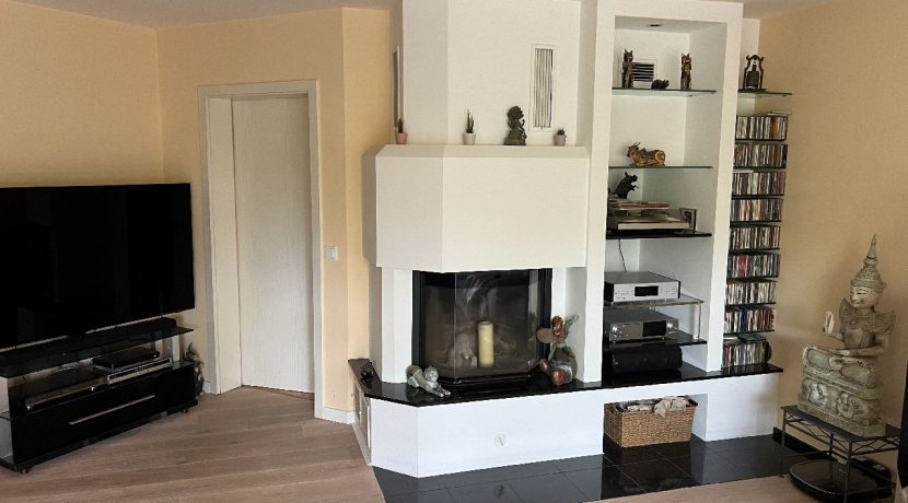 Kamin im Wohnraum