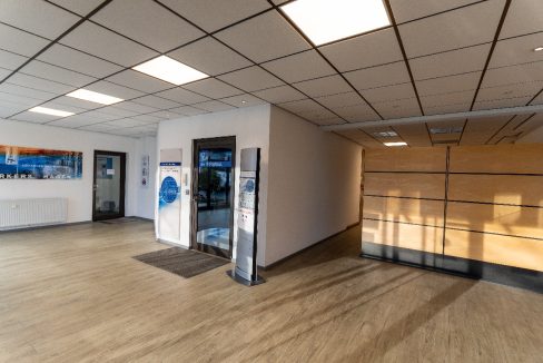 Foyer und Zugang zur Büroetage