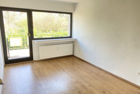 Schlafzimmer im DG mit Balkonzugang