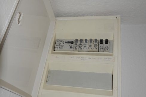 Modernisierte Wohnungselektrik