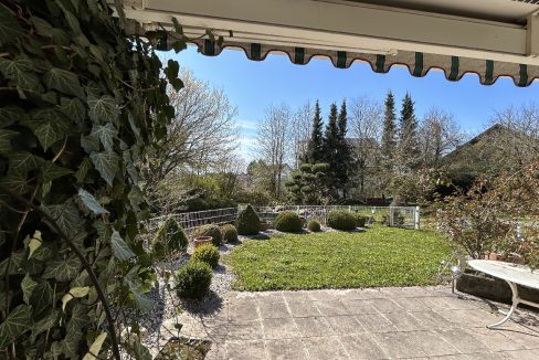 Blick von der Terrasse