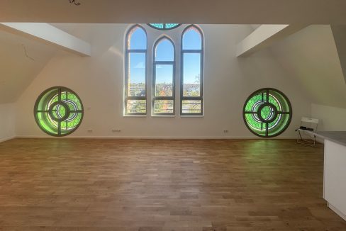 Blick vom Eingangsbereich