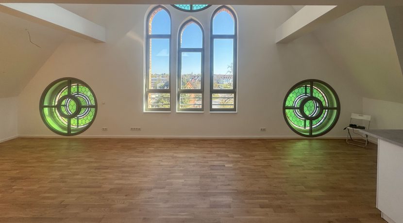 Blick vom Eingangsbereich