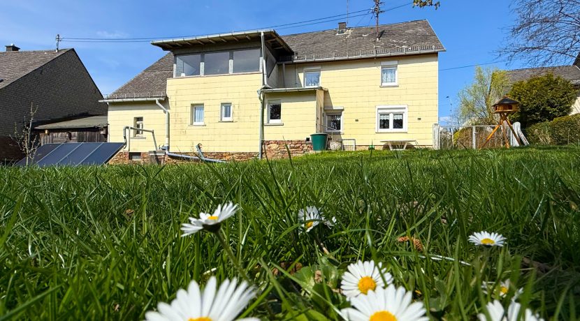 Hintere Gebäudeansicht