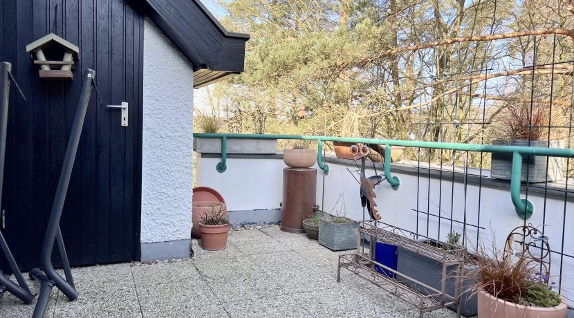 Loggia mit Abstellraum
